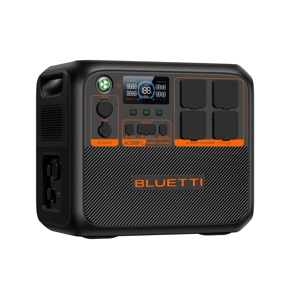 Estación Energía AC200PL + Batería B500K - 2400W - 7424WH – Bluetti
