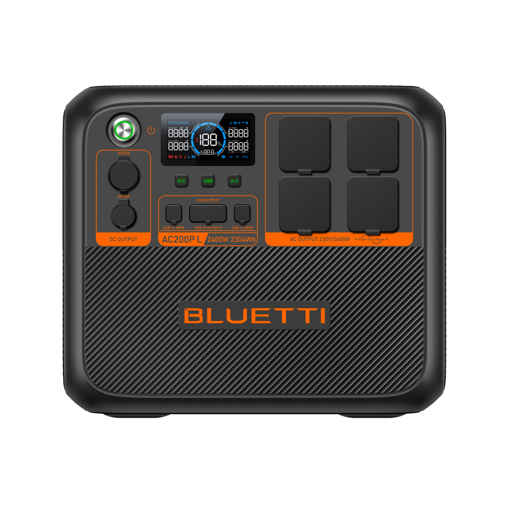 Estación Energía AC200PL + Batería B500K - 2400W - 7424WH – Bluetti