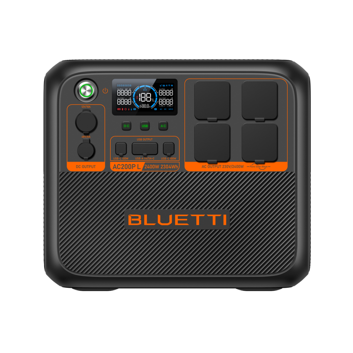 Estación Energía AC200PL + Batería B500K - 2400W - 7424WH – Bluetti