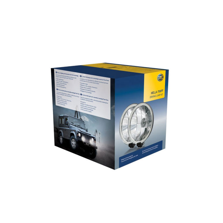 Kit Faros Halógenos 700FF y Ampolletas H3 con Mazo Eléctrico – Hella