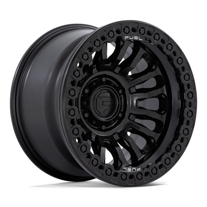 Llanta Rincon Matte Black Con Gloss Black Lip 6x139.7 R17 Offset -1 mm – Fuel Off-Road