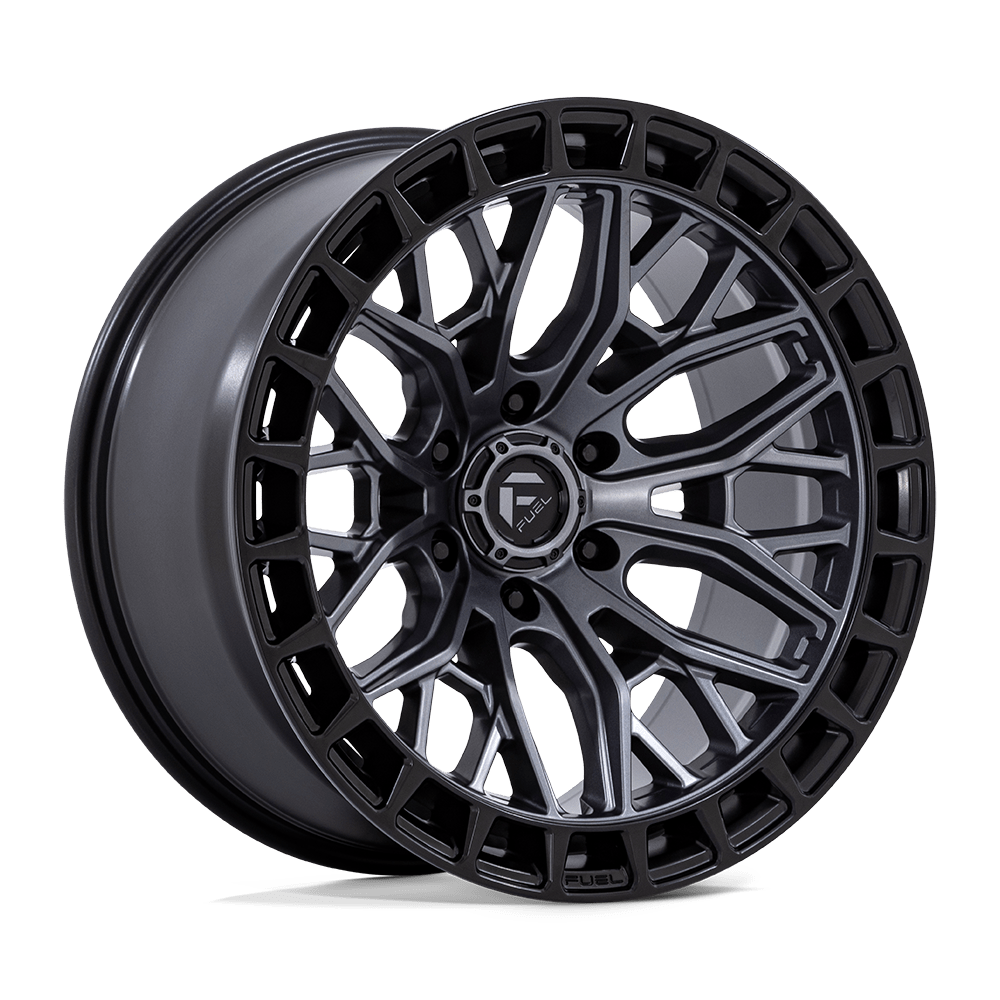 Llanta Sigma Matte Gunmetal Con Matte Black Lip 6x139.7 R17 Offset -12 mm – Fuel Off-Road