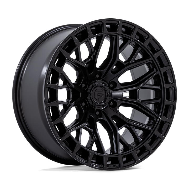 Llanta Sigma Blackout Con Gloss Black Lip 6x139.7 R17 Offset -12 mm – Fuel Off-Road