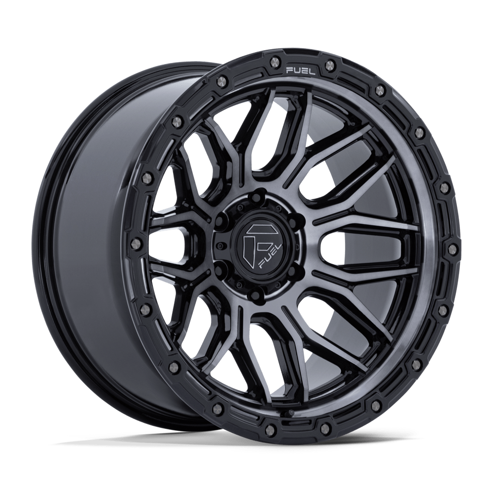 Llanta Surge Gloss Black Machined Con 6x139.7 R17 Offset -12 mm – Fuel Off-Road