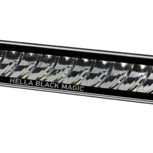Barra LED 32 Hella Black Magic con luz intensa para vehículos off-road