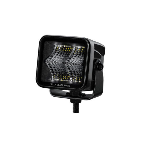 Kit Faros LED 2.7" y 1.400 lm Flood Beam de Línea Black Magic – Hella