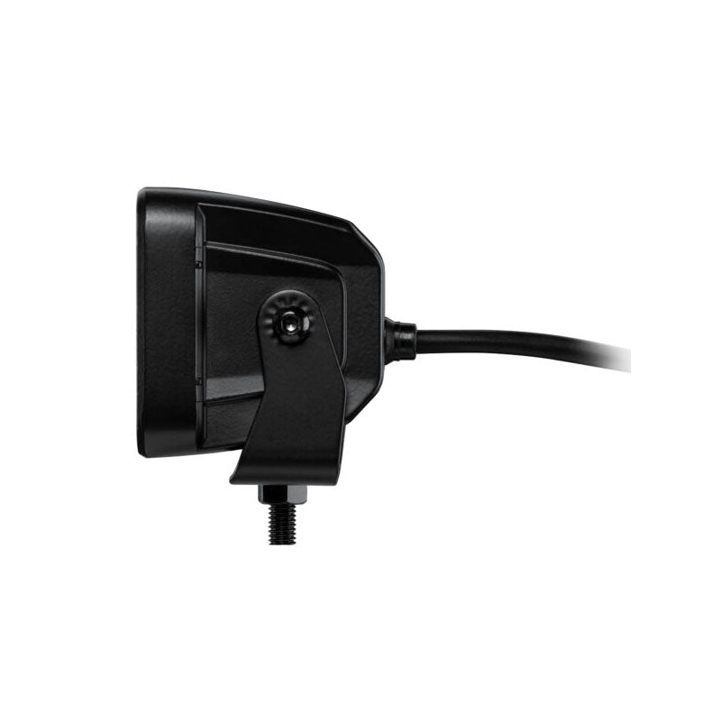 Faro LED Hella para iluminación OffRoad con soporte y cable de conexión negro