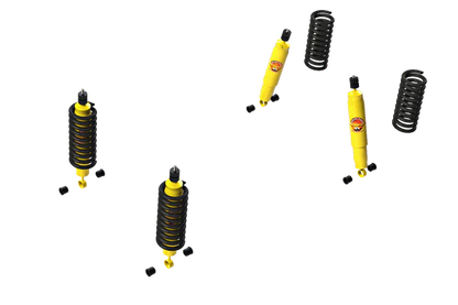 Kit de Suspensión Completa Heavy Duty con Levante de 2" para Suzuki Jimny JB74 (2018+) – Terrain Tamer - imagen 2