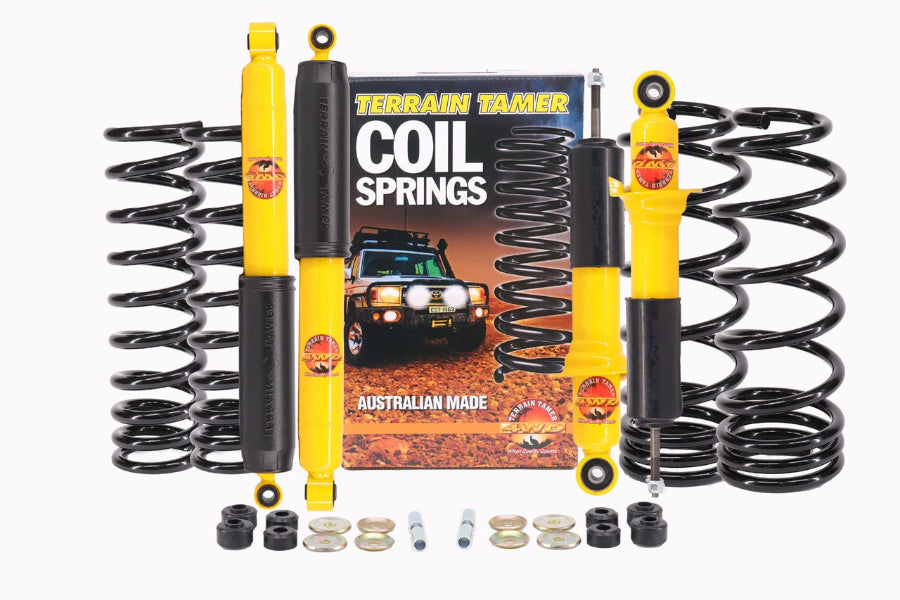 Kit de Suspensión Completa Heavy Duty con Levante de 2" para Suzuki Jimny JB74 (2018+) – Terrain Tamer