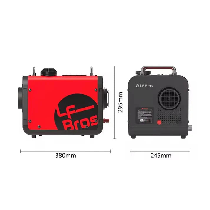Calefactor Diesel LF Bros portátil compacto ideal para calefacción en espacios pequeños