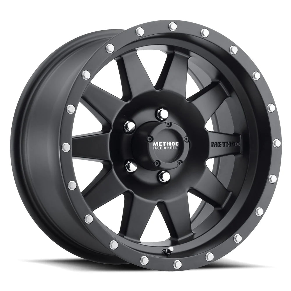 Llanta 301 Matte Black 5x139.7 R15 Offset -6 mm – Method Race Wheels