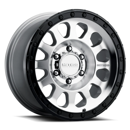 Method 315 Machined & Gloss Black Lip 17x8.5 6x135