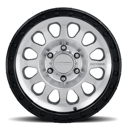 Method 315 Machined & Gloss Black Lip 17x8.5 6x135