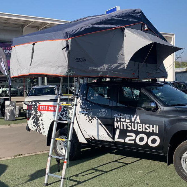 Carpa de Techo Premium para 2 Personas con Luz LED 1,4 mt – Volcano