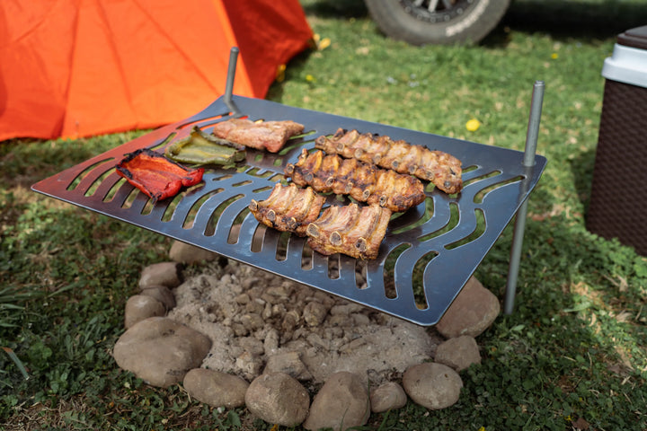 Parrilla Camping Grande (60x45 cm) - Humos