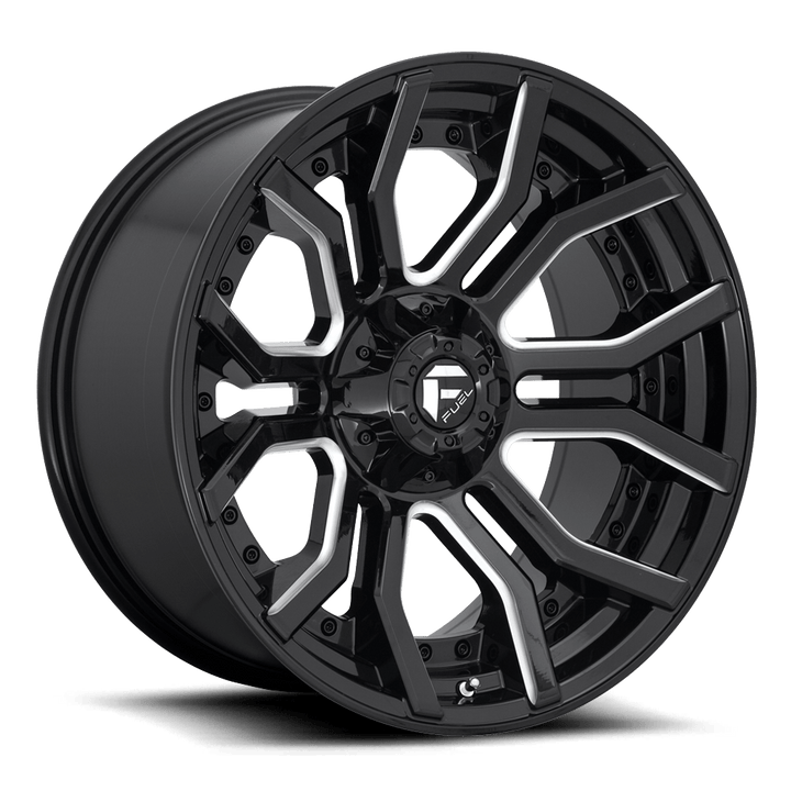 Llanta Rage Gloss Black Milled 6x135/6x139.7 R20 Offset +1 mm – Fuel Off-Road