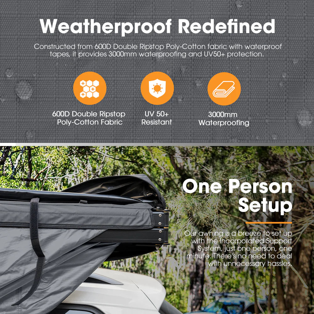 Toldo 270 Grados con Cobertura de 7 m² – San Hima