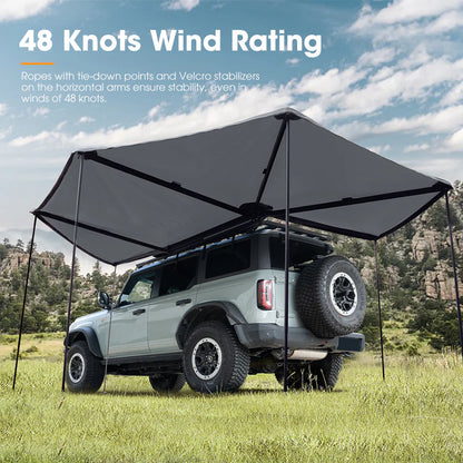Toldo 270 Grados con Cobertura de 7 m² – San Hima
