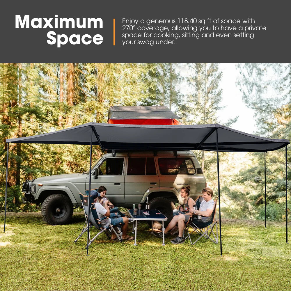 Toldo 270 Grados con Cobertura de 7 m² – San Hima