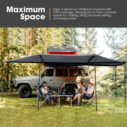 Toldo 270 Grados con Cobertura de 7 m² – San Hima