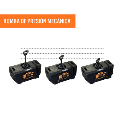 Estanque de Agua de 24L y Ducha Portátil a Presión con Bomba Manual – MOAB