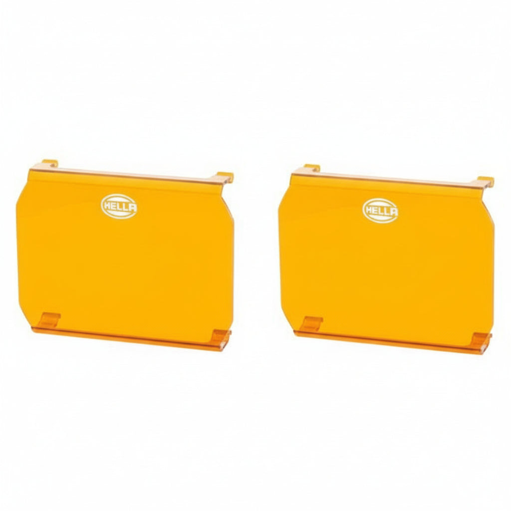 Par de Tapas Naranjas para Faro 450 LED de Línea Value Fit – Hella