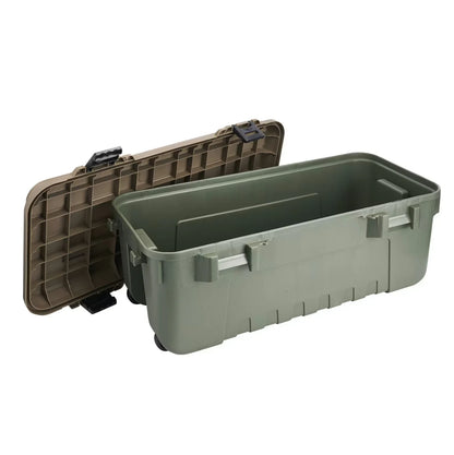 Caja Almacenamiento 102 Litros Sportsman Tote con Tapa Dura y Removible – Plano