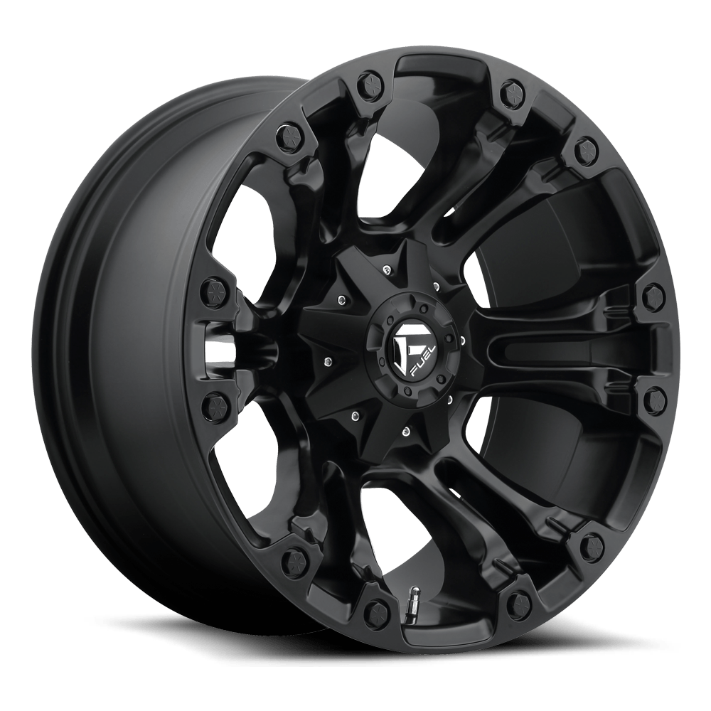 Llanta Vapor Matte Black 6x135/6x139.7 R18 Offset +1 mm – Fuel Off-Road