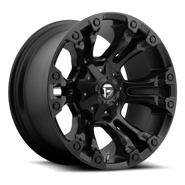 Llanta Vapor Matte Black 6x135/6x139.7 R18 Offset +1 mm – Fuel Off-Road